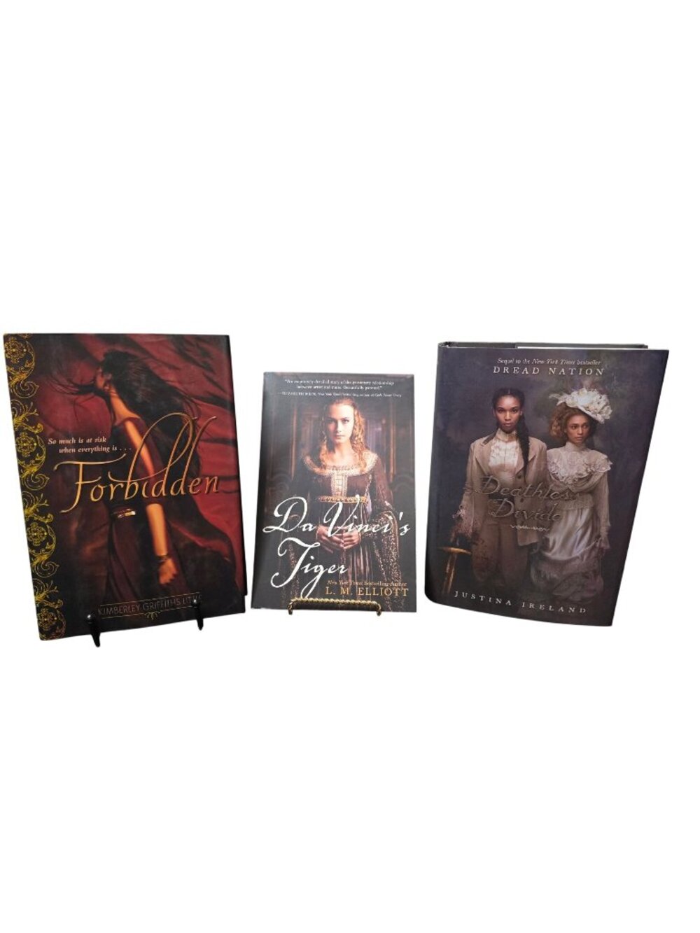 3 Historical Fiction Hardcover Novels Books